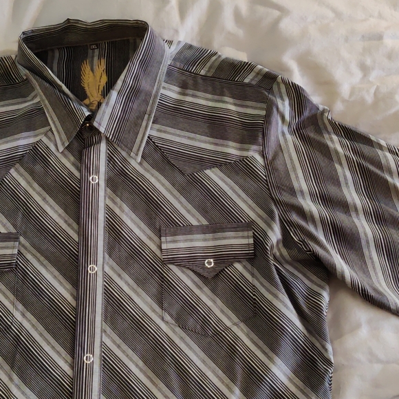 Hot Topic Western-Style Snap Shirt NWOT - Picture 1 of 7